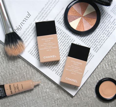 chanel foundation vitalumiere aqua ingredients|vitalumiere aqua shades.